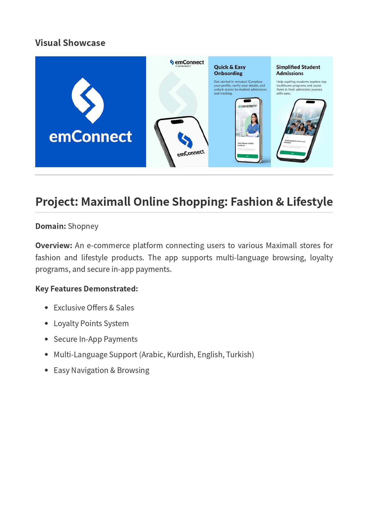 Maximall Online Shopping App by SwiftCore Solutions